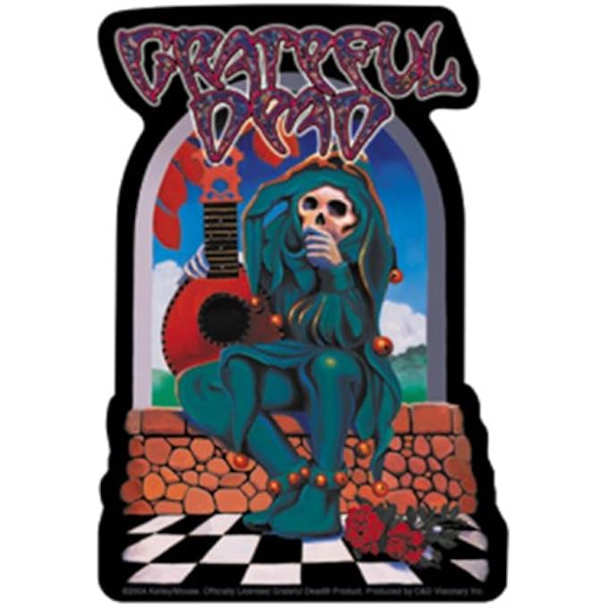 rayihni Licenses Products Grateful Dead Jester Sticker