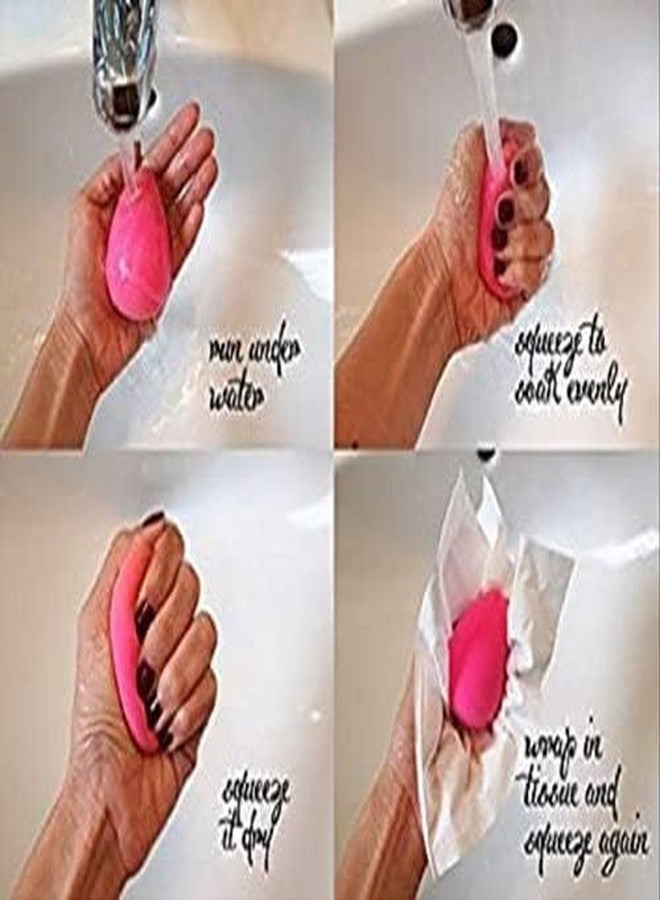 SKYUNION Women's & Girls Cosmetic Makeup Beauty Sponge 6 In 1 Beauty Blender Powder Puff Facial Kit for Foundation - Image 2