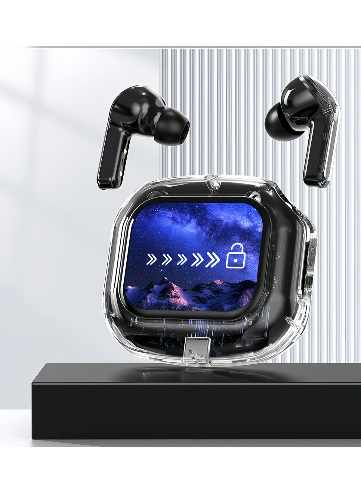 بيتينو بيتينو Q20 سماعات أذن لاسلكية TWS مع شاشة لمس LCD ذكية
