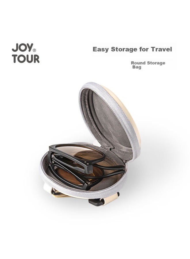 JOY TOUR Joytour Foldable Sungl, Outdoor Travel Trendy Light-blocking Anti-glare Uv Protection Gl, Dark Black - Image 2
