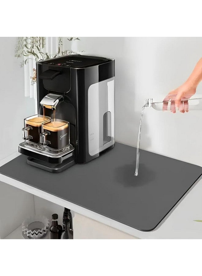 Rylan Dish Drying Mat for Kitchen | Pro Drying Placemat for Utensils | Water Absorbent Mat (40 x 45 Cm) - Image 4