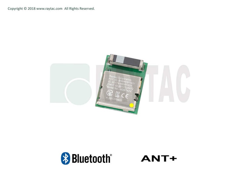 Raytac MDBT42V-512KV2 Nordic nRF52832 Small Size Module Chip Antenna Bluetooth Module BLE BT5.2 BT5.0 BT4.2 FCC IC CE Telec KC RCM SRRC - Image 2