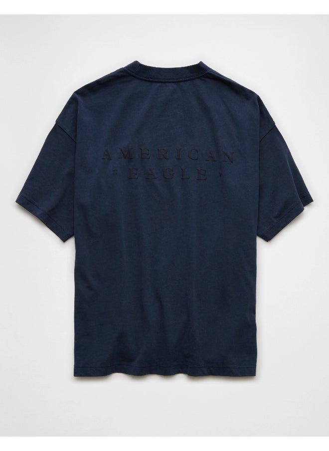 American Eagle - AE Oversized Graphic T-Shirt - Image 1