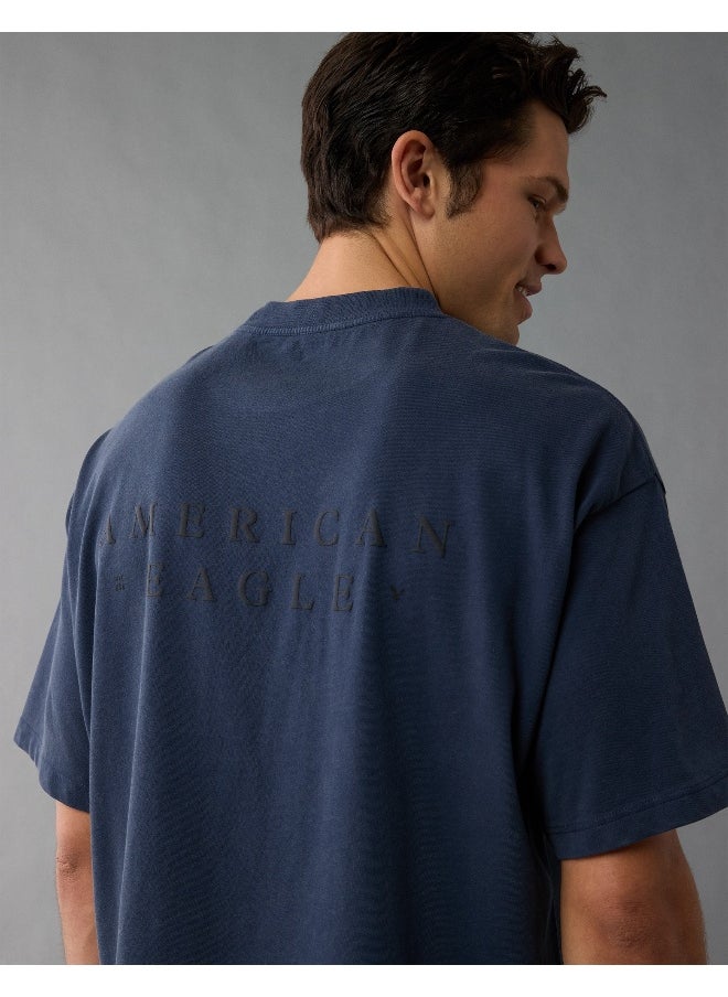 American Eagle - AE Oversized Graphic T-Shirt - Image 1
