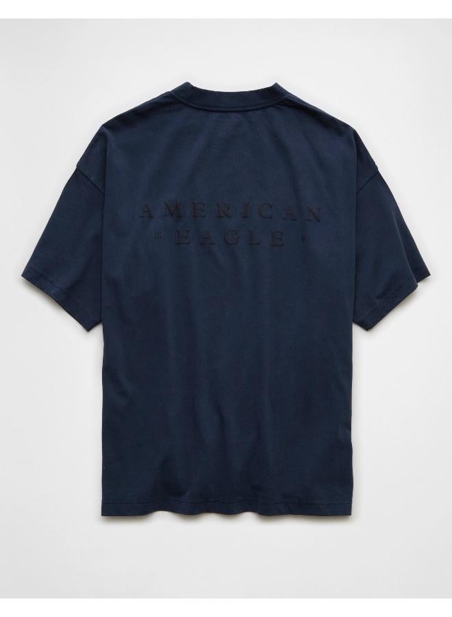 American Eagle AE Oversized Graphic T-Shirt - Image 2