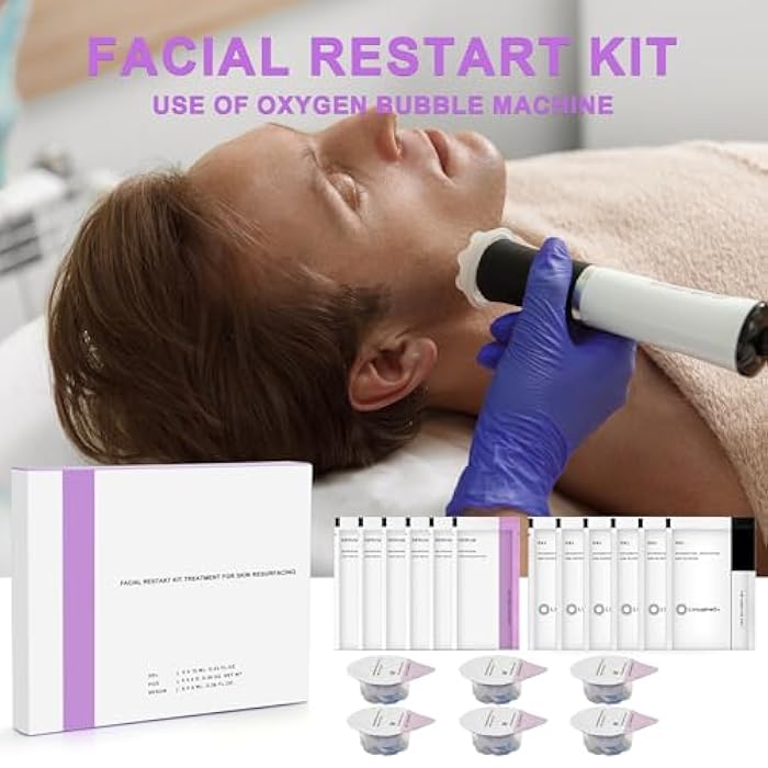 Elitzia CO₂ Facial Kit - 6 Sets/Box for CO₂ Oxygen Facial Machine, Skin Nourishing & Barrier Fortifying ETD24BD3 (Nourish & Fortify Formula) - Image 2