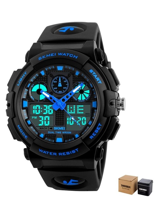 Men's Dual Display Sports LED Watch - Image 1