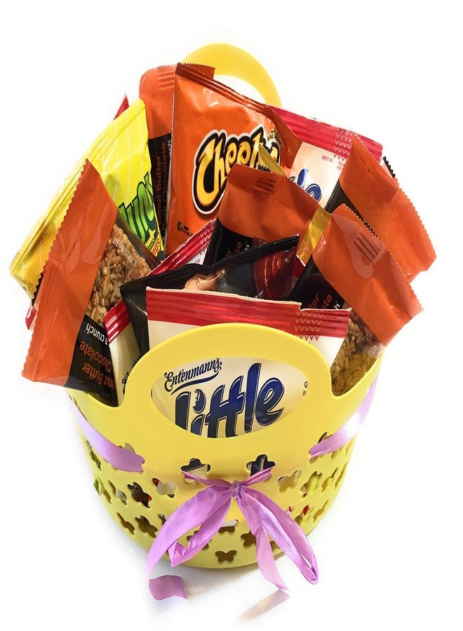 Greenbrier Plastic Easter Egg Basket with Handle, Easter Basket for Egg Hunt - Pink, Purple, Blue, Yellow Set of 4 - Image 4
