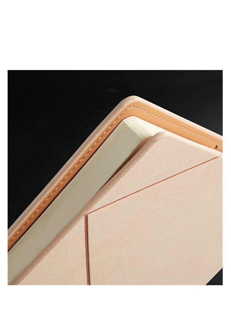 2 PCS Classic A5 Leather Notebooks with Magnetic Closure and Pen Loop Ruled Paper Journals for Office and Business Use Vintage Style Writing Planner and Agenda - Image 2