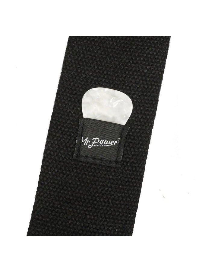 Mr.Power Guitar Strap for Guitar Bass with Shoulder Pad, Black, 29-52 in - Image 5