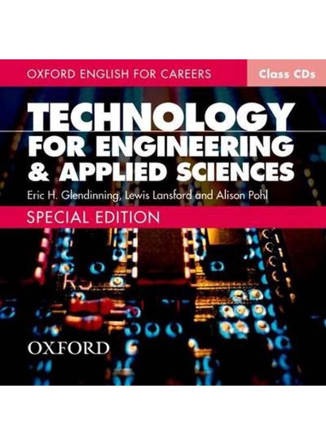Oxford English for Careers: Technology for Engineering and Applied Sciences: Class Audio CD