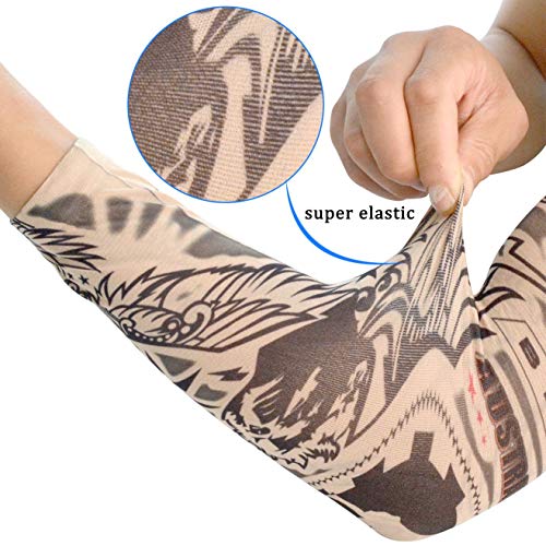 Atipriya Boys Multi color Printed Ultra thin Tattoo Sleeves (Free Size) (Pack of 3) - Image 5