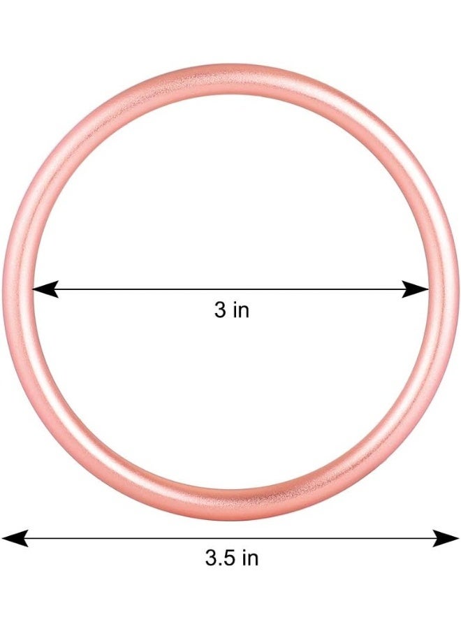 Accmor Baby Sling Ring 3 inch Aluminium Wrap Rings Soft Carrier Ring Accessory for Infants Toddlers Newborn Kids - Image 2