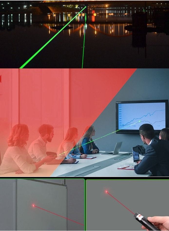 Gasin - High Power Laser Pointer Green Light Torch - Image 1