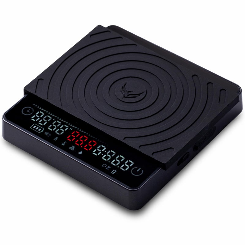 KNODOS Smart Coffee Scale Easy Use Digital Espresso Scale with Timer Auto Tare Flow Rate Indicator Compact Rechargeable Weight Scale for Drip Coffee Pour Over Matcha - Image 2