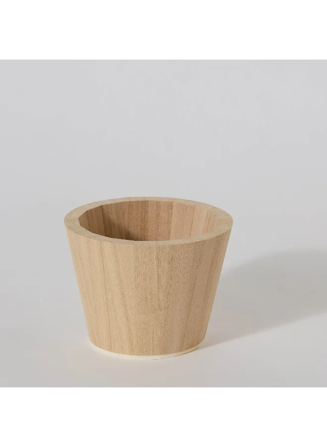 Home Box Paulownia 2 - Pieces Wooden Barrel Set