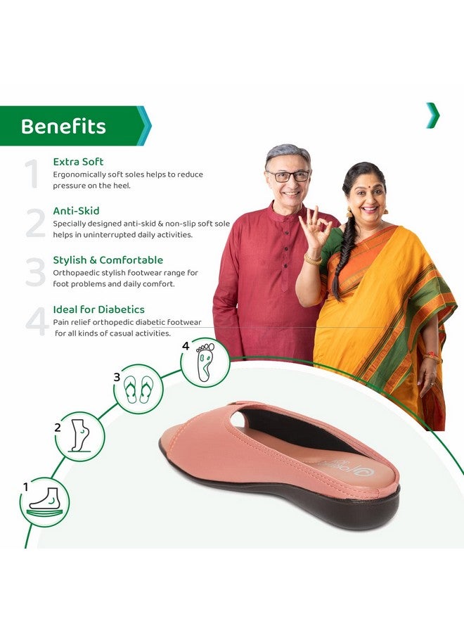 ORTHO JOY Fancy doctor slippers | Soft slipper for women | Comfortable footwear for women stylish - Image 4