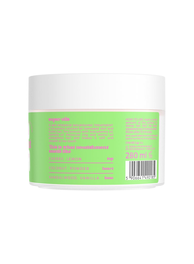 Onlybio Hair Cycling Nutrition 15min Treatment intensely nourishing hair mask 280ml - Image 3