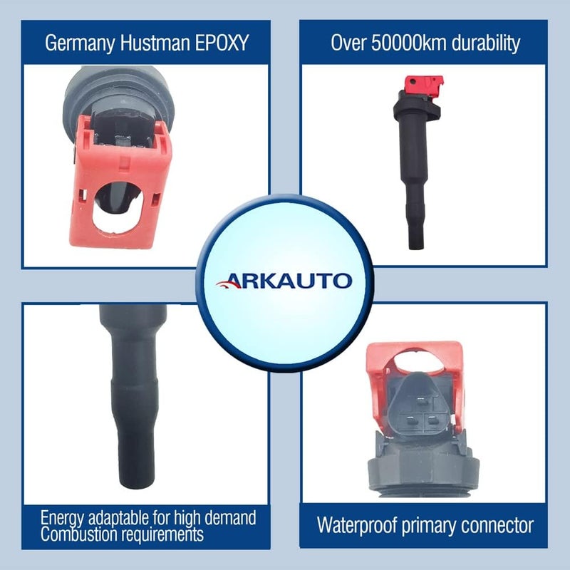 ARKAUTO 4PCS High Performance Ignition Coil ARK-IG592-R for BMW and MINI Models - Image 2