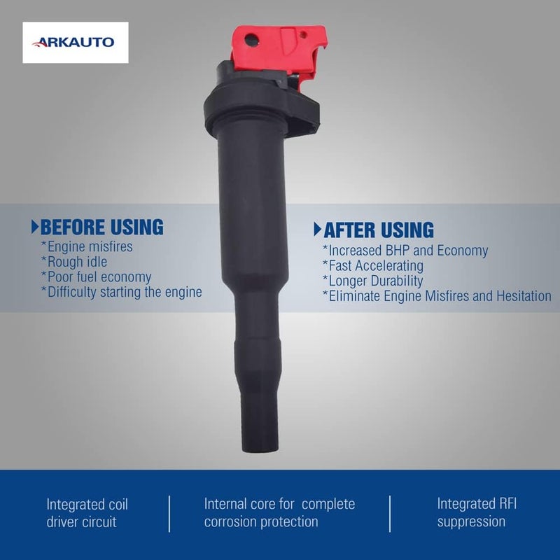 ARKAUTO 4PCS High Performance Ignition Coil ARK-IG592-R for BMW and MINI Models - Image 3