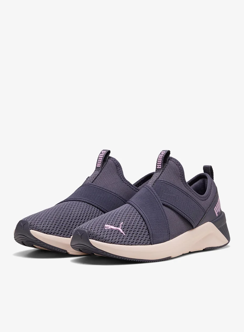 Puma Inky Depths-Powder Pink-Mauve Glow Softride Harli Slip On for Women | Best Price UAE