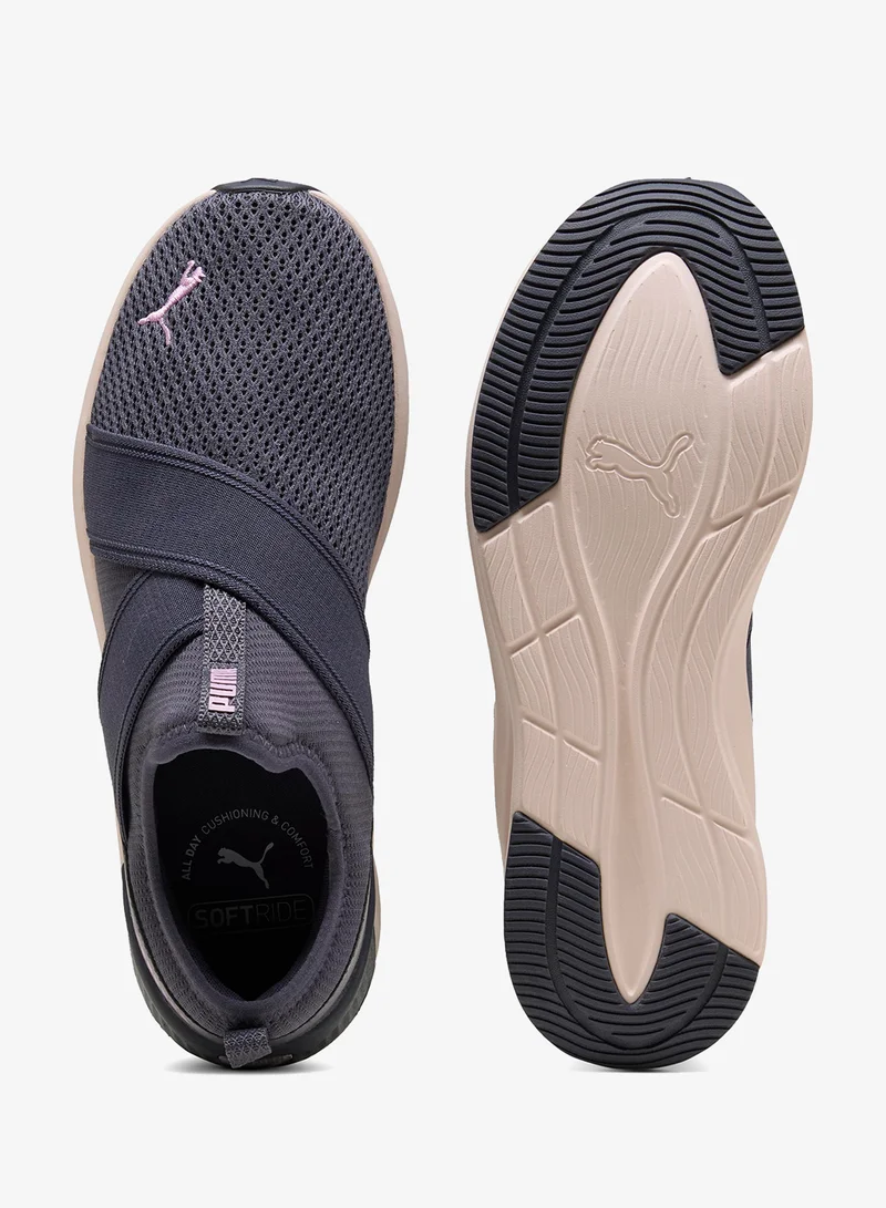 Puma Inky Depths-Powder Pink-Mauve Glow Softride Harli Slip On for Women | Best Price UAE