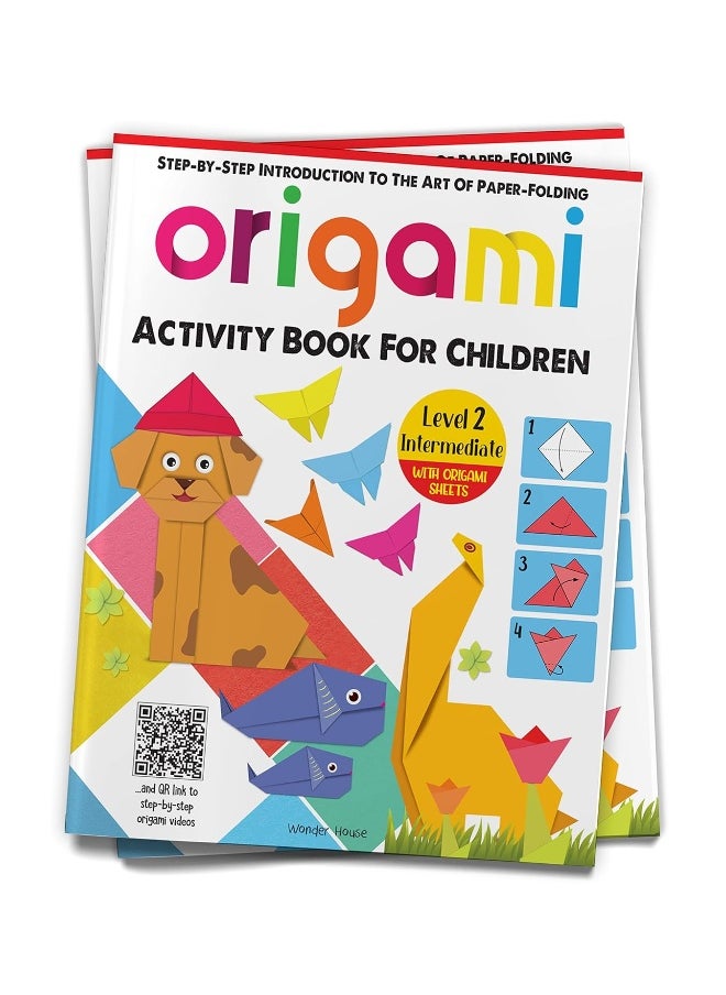 null - Origami - Step-by-Step Introduction To The Art of Paper-Folding - Activity Book For Children - Level 2: Intermediate - Image 1