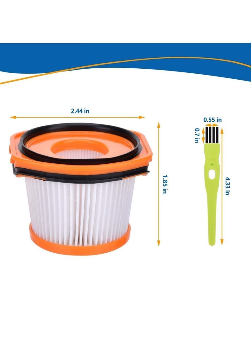 Y&D 4 Pack Replacement Vacuum Filter for Shark Wandvac System WS620 WS630 WS632 WS632BLBRN WS632GDBRN WS632GNBRN WS632PKBRN WS632RGBRN (Replace to Part- XFFWV360) - Image 5