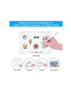 Generic Stylus Pen for Apple iPad Pencil - Pen for iPad 10th 9th 8th 7th 6th Gen Palm Rejection for Apple Pencil 2nd Generation Compatible 2018-2022 iPad Mini 6th 5th Air 5th 4th 3rd iPad Pro 11-12.9 Inch  - Image 4