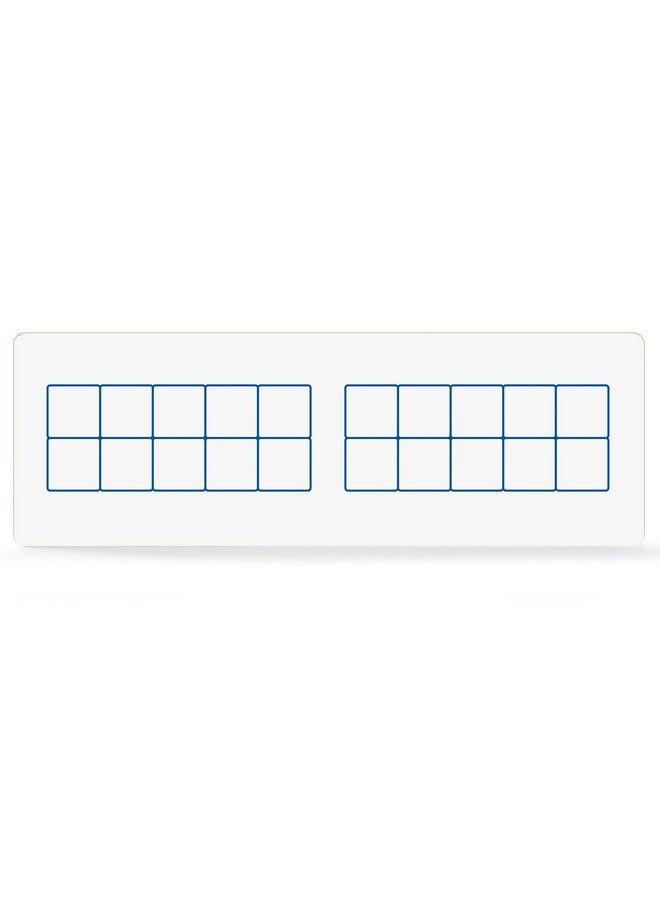 Scribbledo Dry Erase Ten Frame Board - 4" X 12" Double Sided Dry Erase Boards For Kids To Visualize And Practice Base 10 Number Concepts - Math Practice Board For Home School And Classroom  - Image 5