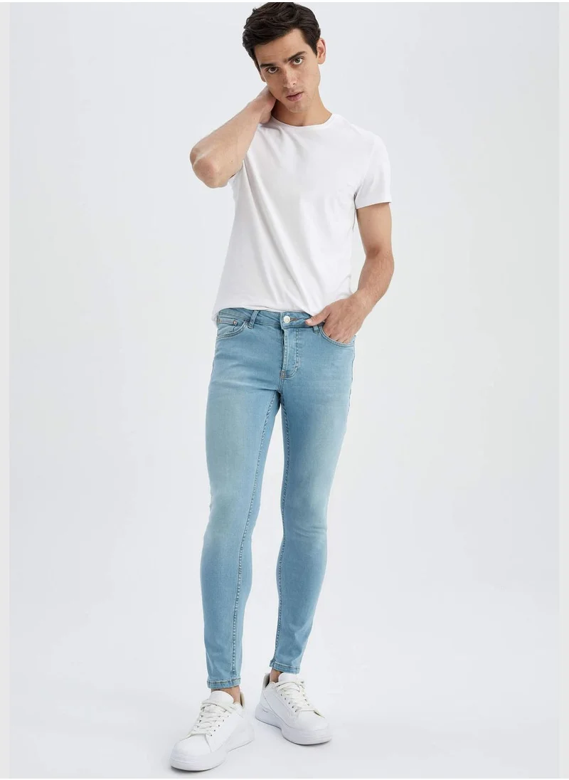 DeFacto Man Super Skinny Fit Denim Trousers