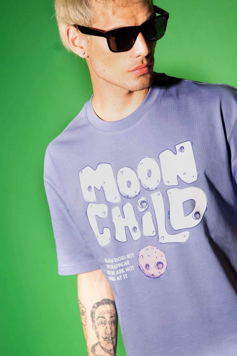 Bonkers Corner Moon Child Oversized T-Shirt - Image 3