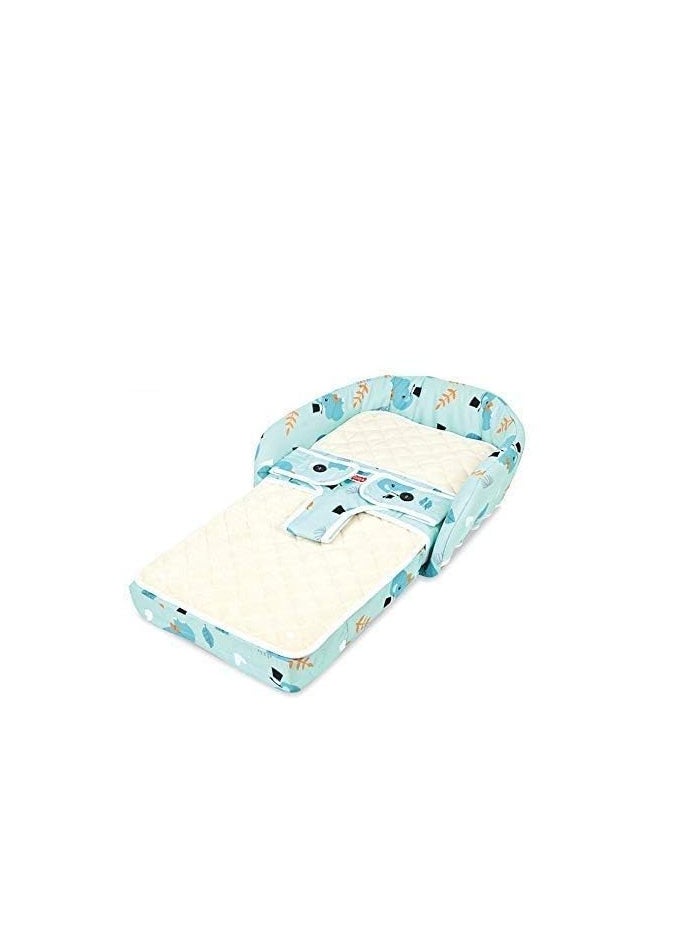 Generic Multifunctional Portable Baby Soft Crib & Foldable Baby Feeding Seat Dining Chair  - Image 1