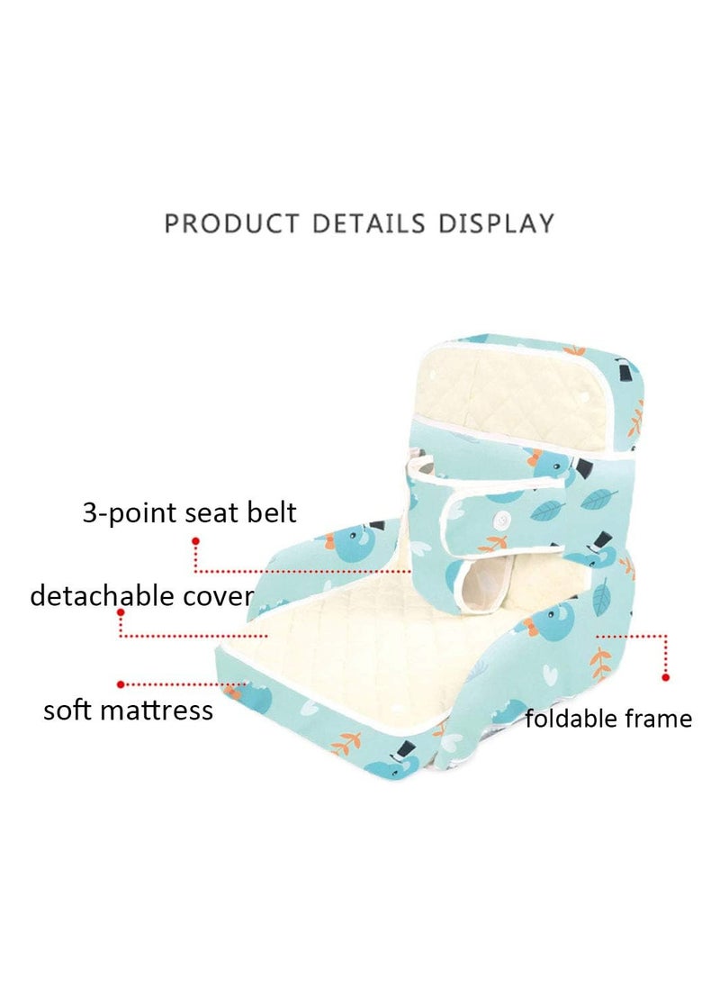 Generic Multifunctional Portable Baby Soft Crib & Foldable Baby Feeding Seat Dining Chair  - Image 4