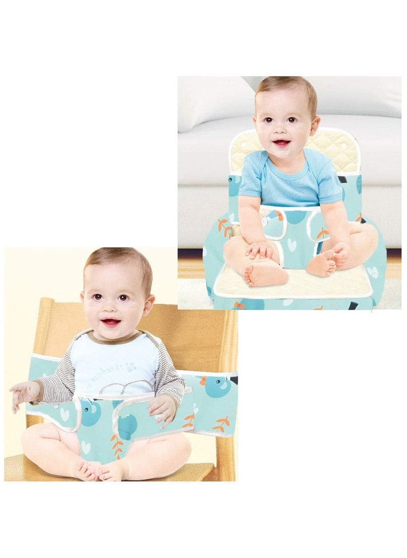 Generic Multifunctional Portable Baby Soft Crib & Foldable Baby Feeding Seat Dining Chair  - Image 5