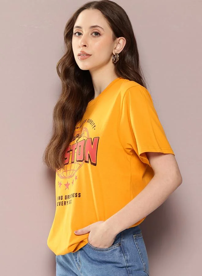Dillinger Women Oversized Crew Neck T-Shirt