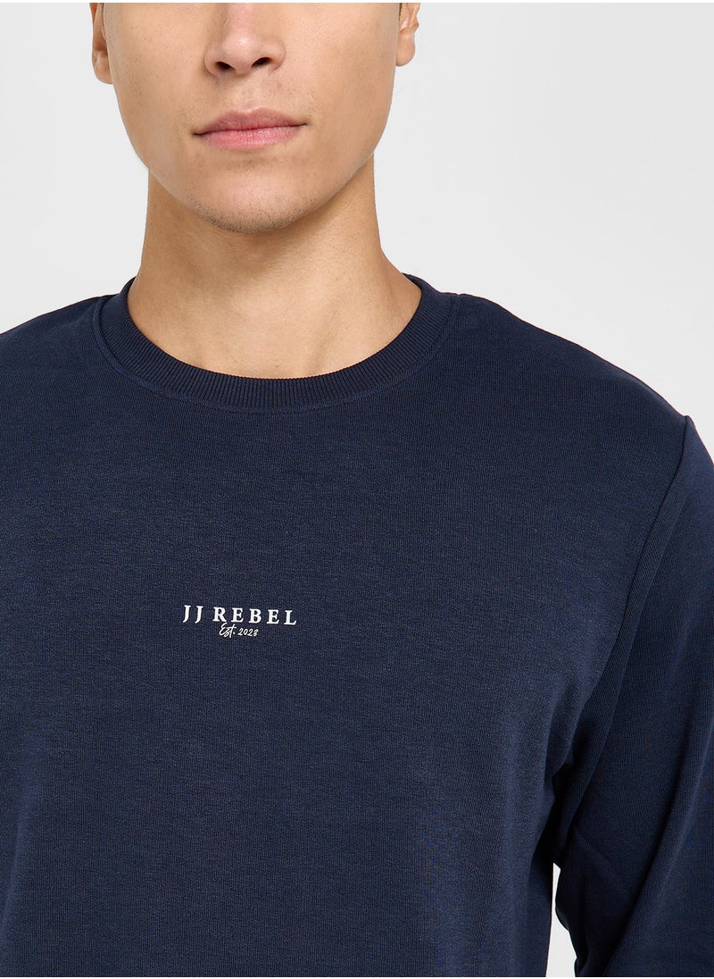 JJ Rebel Jrebruben Sweat Crew Neck Sweatshirt  - Image 3