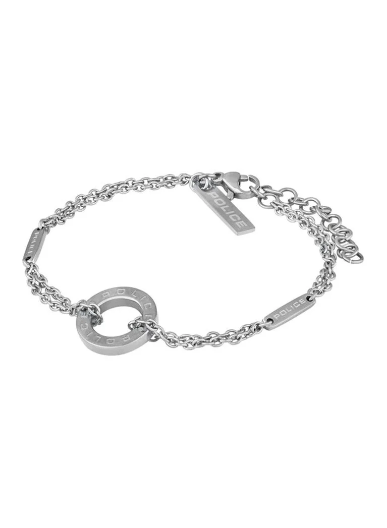 3015 Silver Metal Chain Bracelet for Women