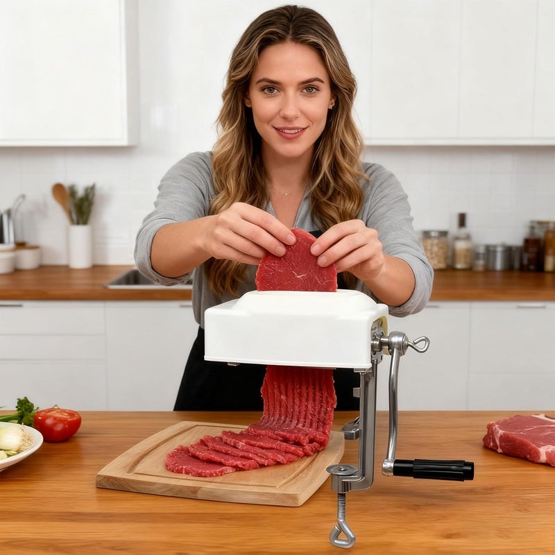 Manual Meat Tenderizer Tool Cast Iron Ergonomic Design Compact Handheld Cubing Machine for Beef Chicken Pork Kitchen Essential Handheld - Image 5