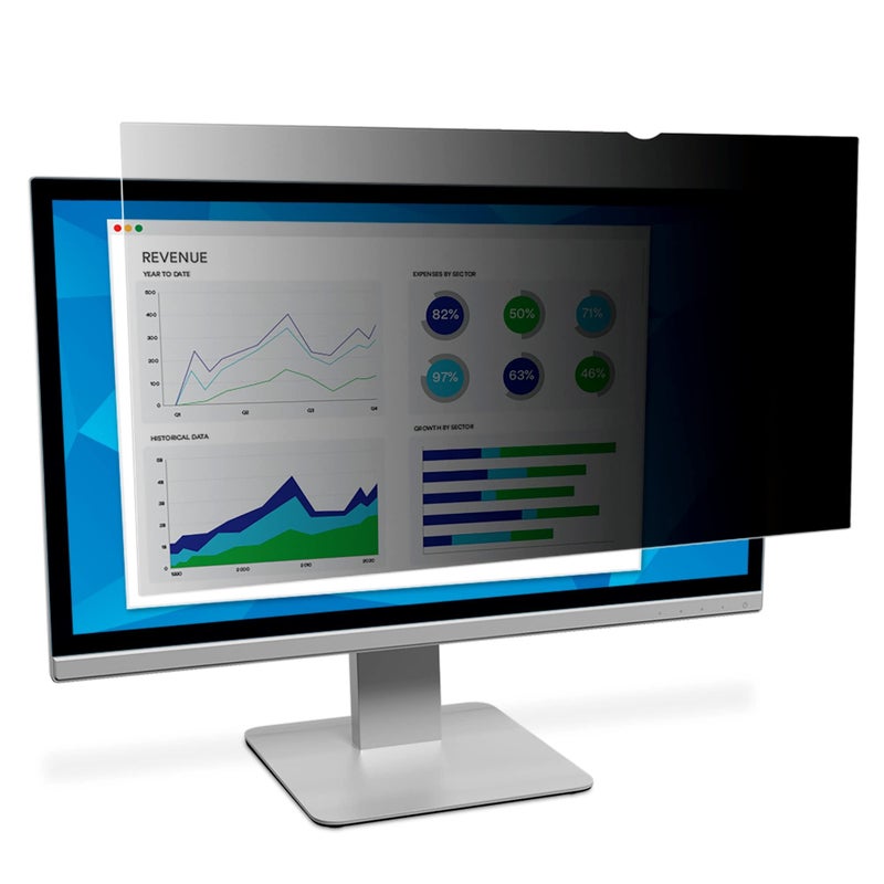 3M Privacy Filter for 22 Widescreen Monitor 1610 PF220W1B - Image 2