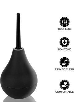 Generic 224ml Enema Bulb Kit Douche Cleaner Enema Kit for Women Men with 3 Replaceable Nozzles  - Image 3