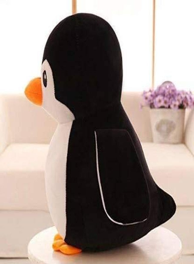Babique Penguin Plush Soft Toy Cute Kids Animal Home Decor Boys/Girls 28 Cm (Black) - Image 2