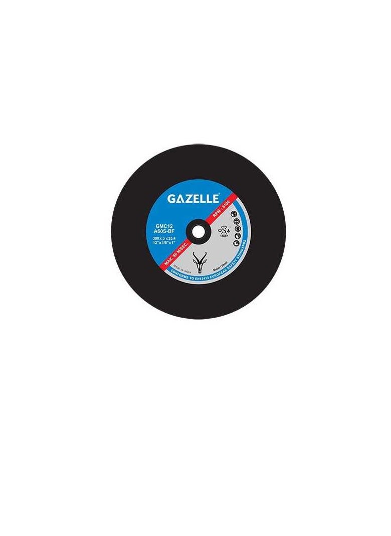 Gazelle Metal/Steel Cutting disc 12"  - Image 1