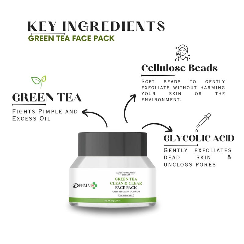 DERMAKR DERMA KR Sunscreen SPF 6050gm Retinol Night Cream Face Cream50gm Anti ance clay Pack 2 Scilicylic Face serum15Ml Facial Kit Pack of 4 - Image 4