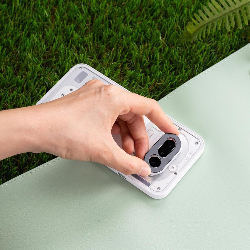 ايبيويند واقي شاشة لهاتف Nothing Phone (4a) 5G، عبوة من قطعتين، زجاج مقسى بصلابة 9H مع واقي عدسة الكاميرا، أداة تركيب سهلة، خالٍ من الفقاعات، فتح بصمة الإصبع، مقاوم للكسر، مقاوم للخدش - Image 4