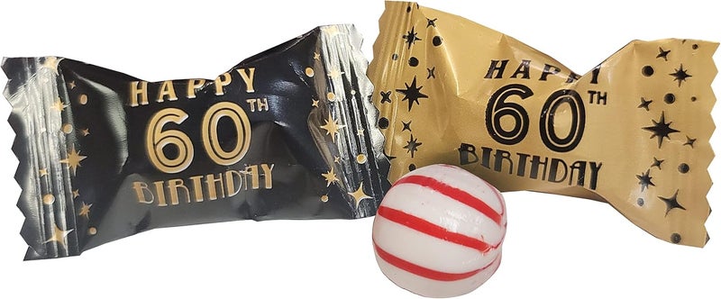 Naturejam 60th Birthday Themed Peppermints - Image 1