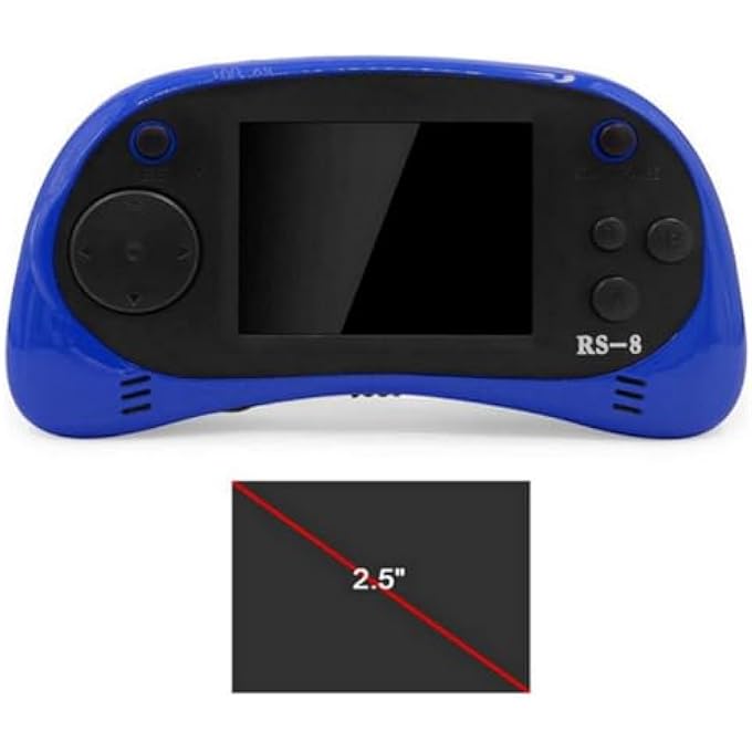 8-BIT RETRO MINI HANDHELD GAME CONSOLE - 260 CLASSIC GAMES, TV OUTPUT, PORTABLE DESIGN FOR KIDS, ADULTS, AND SENIORS-RS-8 - Image 5