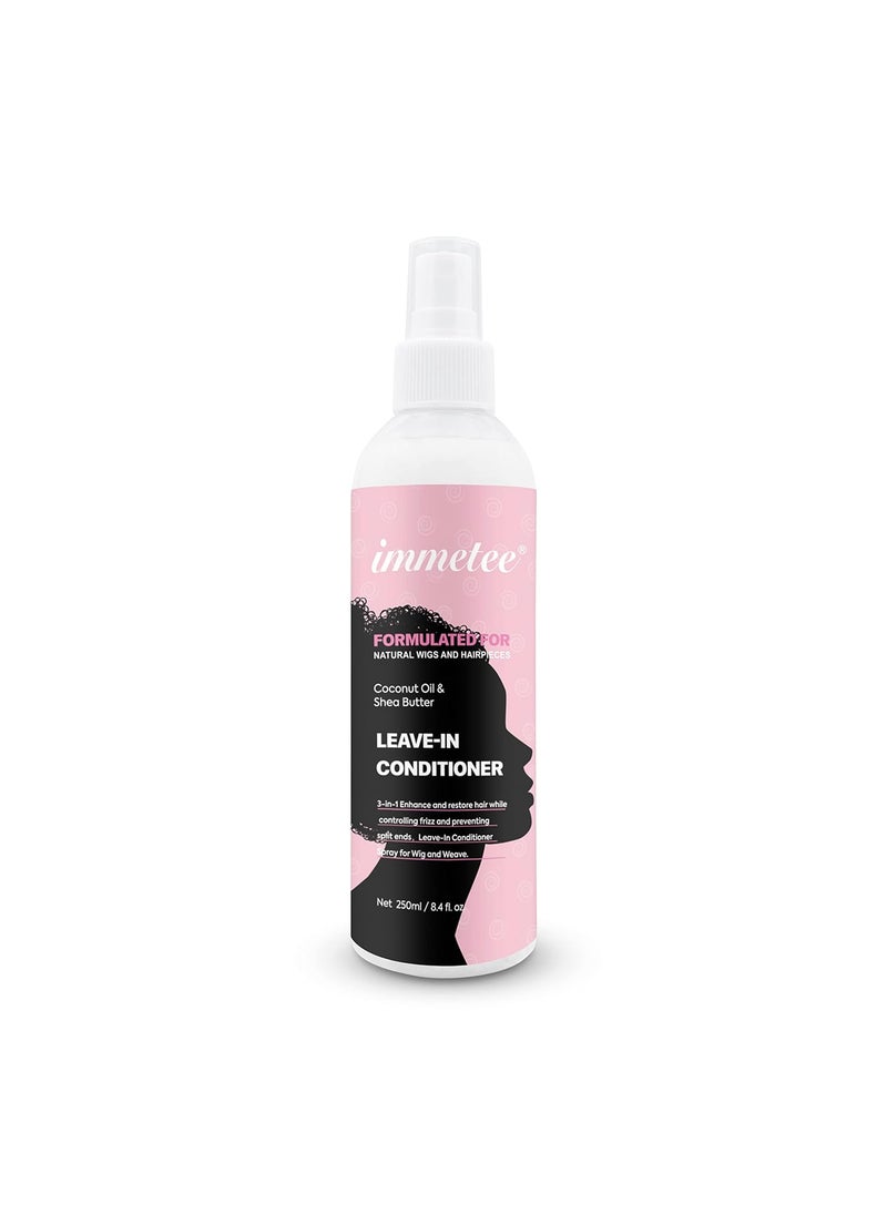 Immetee immetee Wig Spray Hair Conditioner Spray for Wig Weave  Braid 84 Fl Oz Formulated for Natural Wigs 