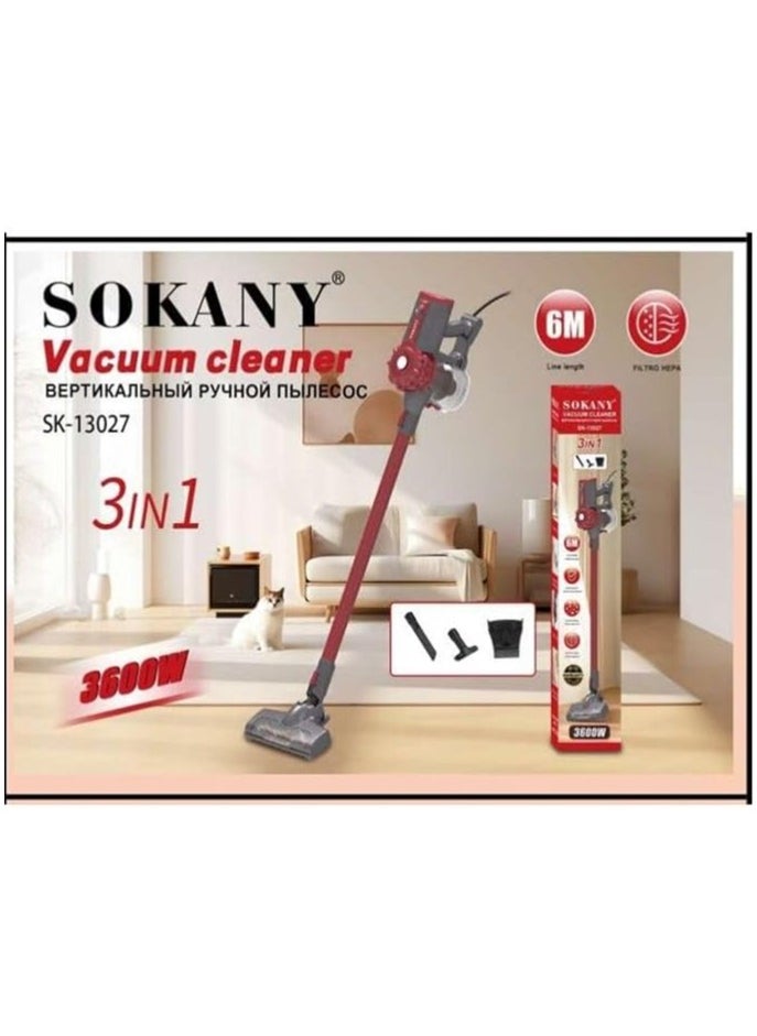 sokany Sokany 3-in-1 Upright Vacuum Cleaner 3600W SK-13027  - Image 2