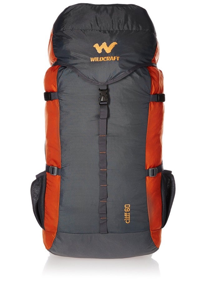 WILDCRAFT حقيبة ظهر وايلدكرافت 60 لتر برتقالية ذات قسمين (8903338073833) - Image 1
